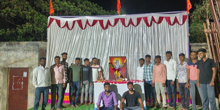 रामराज्य प्रतिष्ठानच्या वतीने दोड्डी गावात रामनवमी उत्साहात साजरी