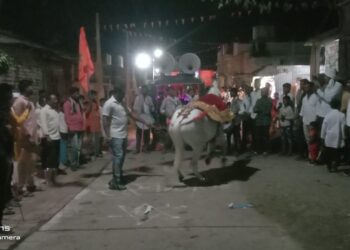 तांभा (येंडे) येथे श्रीराम नवमी निमित्त भव्य शोभायात्रा उत्साहात संपन्न