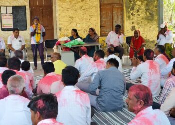 ऋतूजा भागवतची लोहमार्ग पोलिसात जिल्ह्यात प्रथम क्रमांकाने निवड; गवंडगावात भव्य सत्कार