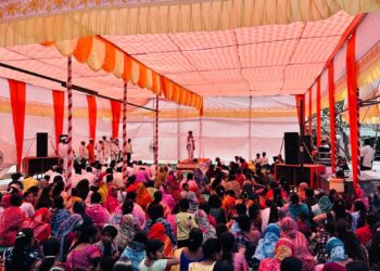 चौफुला (ता. दौंड) येथे श्रीराम नवमी उत्साहात; जय श्रीरामच्या घोषणांनी परिसर दुमदुमला