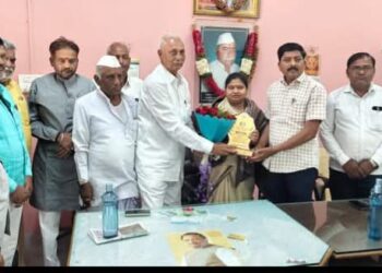 स्व. रामचंद्रराव पाटील तळेगावकर सह. खरेदी-विक्री संघात जिल्हा परिषद अध्यक्षा यांचा सत्कार संपन्न