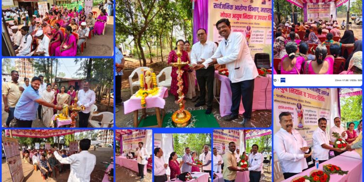 आजरा ग्रामीण रुग्णालयात ‘आयुष’ शिबिरास उत्स्फूर्त प्रतिसाद; ४१५ रुग्णांनी घेतला मोफत उपचाराचा लाभ