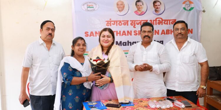 कॉंग्रेसला साथ देण्याची गरज : डॉ. रागिणी नायक यांचे आवाहन