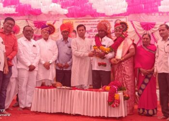 शिक्षक बन्सी हरिभाऊ शेळके यांचासेवापुर्ती सोहळा संपन्न