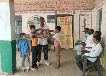 जि.प. केंद्रीय प्राथमिक शाळा पानचिंचोली येथे विद्यार्थ्यांना आपत्ती व्यवस्थापनाचे धडे