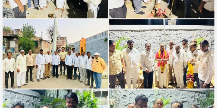 देभेगावच्या वैभवात भर; ६० लक्ष रुपये निधीतून विविध विकासकामांचे थाटात भूमिपूजन