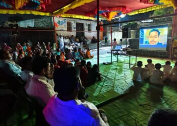 भक्ती आणि तंत्रज्ञानाचा संगम; नावंदीतील हरिनाम सप्ताहात ‘डिजिटल शेतीशाळा’ उत्साहात