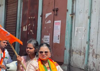 अकलूजमध्ये भाजप स्थापना दिनानिमित्त भव्य मोटारसायकल रॅली उत्साहात