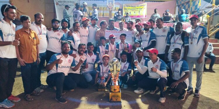 जाखमाता देवी चषक २०२६ स्पर्धेत न्यू होप लोणवडी विजेता; अनिकेत रांगले मालिकावीर