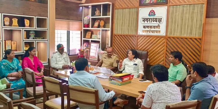 कणकवलीत वाहतूक कोंडीवर मोठा निर्णय; अनियमित पार्किंगवर कारवाईचा इशारा