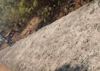 निकृष्ट दर्जाच्या सिमेंट रस्त्यामुळे नागरिक संतप्त; चौकशीची मागणी