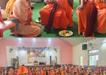 माहूरगड येथे विश्वशांतीसाठी अयुतचंडी महायाग सुरू; दररोज 1000 सुवासिनींना साडी-चोळी वाटप