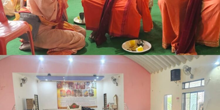 माहूरगड येथे विश्वशांतीसाठी अयुतचंडी महायाग सुरू; दररोज 1000 सुवासिनींना साडी-चोळी वाटप