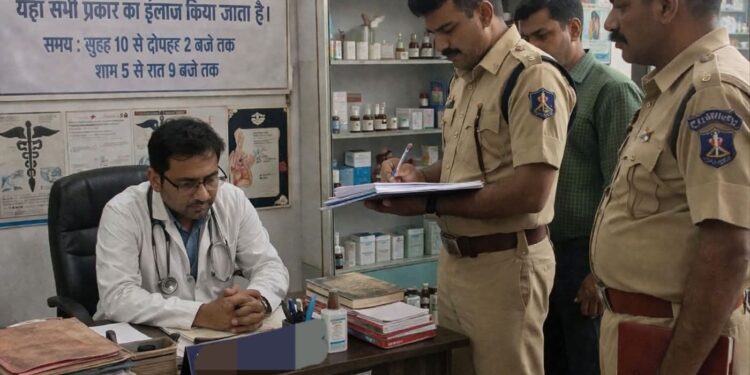 धाराशिवमध्ये बनावट डॉक्टरवर गुन्हा; रुग्णांच्या जीवाशी खेळ केल्याचा आरोप.