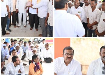 पिंपळखुटे खुर्द ग्रामस्थांशी मा. खा. समीर भाऊ भुजबळ यांचा संवाद