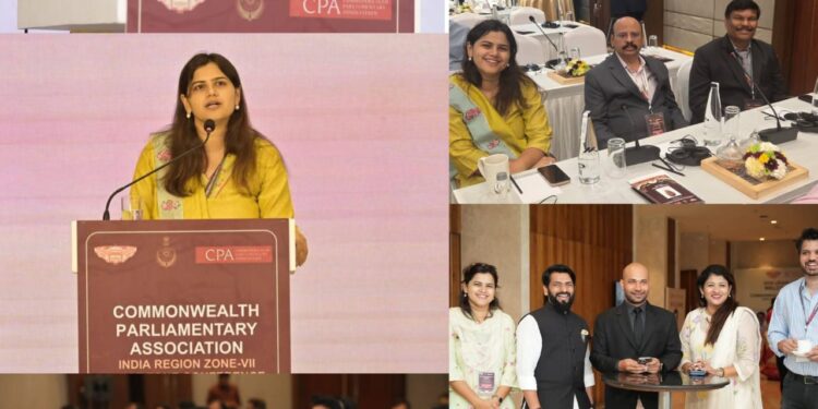 पणजी, गोवा येथे राष्ट्रकुल संसदीय संघ परिषदेत आमदार नमिताताई मुंदडा यांचा सक्रिय सहभाग