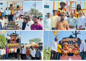 ताडपिंपळगाव व देवगाव रंगारी येथे महात्मा ज्योतिबा फुले जयंती उत्साहात साजरी