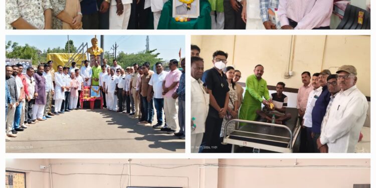 महात्मा फुले जयंतीनिमित्त दोडांईचात विविध उपक्रम