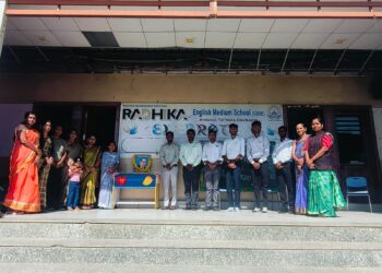 अंदरसुल येथील राधिका इंग्लिश मिडीयम स्कुल मध्ये भारतरत्न डॉ. बाबासाहेब आंबेडकर जयंती उत्साहात साजरी