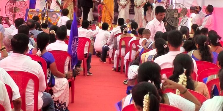 विरार पश्चिम येथे डॉ. बाबासाहेब आंबेडकर जयंती उत्साहात साजरी