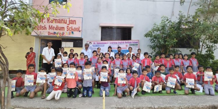 डॉ. रामानुजन इंग्लिश स्कूल, उमरगा येथे दंत तपासणी शिबीर संपन्न…