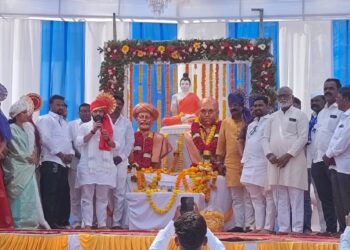 श्रीगोंदा मध्ये विश्वरत्न डॉ बाबासाहेब आंबेडकर यांची 135 वी जयंती उत्सवात साजरी