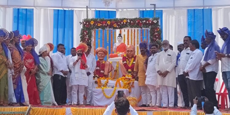 श्रीगोंदा मध्ये विश्वरत्न डॉ बाबासाहेब आंबेडकर यांची 135 वी जयंती उत्सवात साजरी