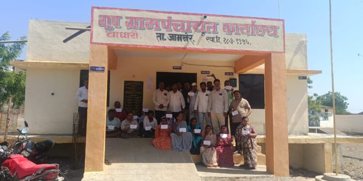 वाघारी ग्रामपंचायतीकडून दिव्यांग बांधवांसाठी ५ टक्के निधी वाटप; डॉ. बाबासाहेब आंबेडकर जयंती उत्साहात