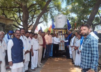 पाथरी आगारात प्रवाशांसाठी शुद्ध थंड पाण्याची सुविधा; फिल्टर मशीनचे लोकार्पण