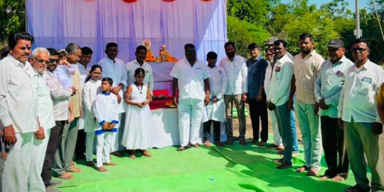 घुमनदेव येथे डॉ. बाबासाहेब आंबेडकर जयंती उत्साहात; एकोप्याचा सुंदर संदेश