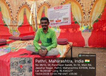 गुंज–गोंडगाव परिसरातील अवैध वाळू उपशाविरोधात आमरण उपोषणास सुरुवात