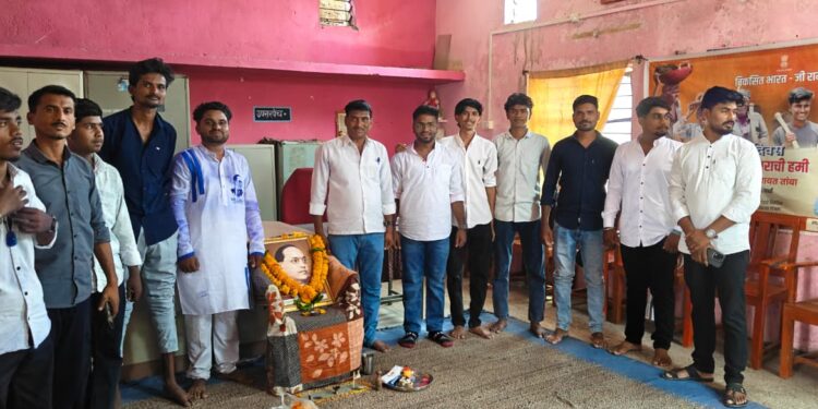 तांभा गावात डॉ. बाबासाहेब आंबेडकर जयंती उत्साहात साजरी