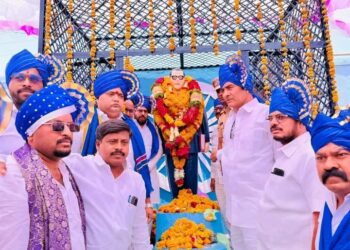 क्रांतीसूर्य फुले व डॉ. बाबासाहेब आंबेडकर जयंती उत्साहात साजरी; पाथरीत भव्य पुतळा उभारणार – नगराध्यक्ष आसेफ खान यांची घोषणा