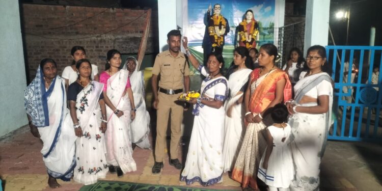 खेड पिंपरी गावात प्रथमच सर्वधर्मसमभावातून डॉ. बाबासाहेब आंबेडकर जयंती उत्सव संपन्न