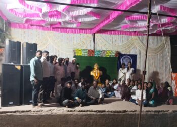 सुरेगाव (गंगा) येथे डॉ. बाबासाहेब आंबेडकर जयंती उत्साहात साजरी