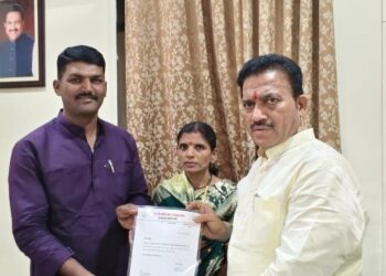 बारामती शहर राष्ट्रवादी काँग्रेस शरदचंद्र पवार कामगार सेल अध्यक्षपदी अमोल दिलीप कुलट यांची निवड