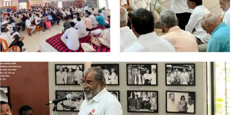 ‘शक्तीपीठ’ प्रकल्पाविरोधात आजऱ्यात एल्गार; प्रकल्प रद्द होईपर्यंत लढा सुरूच – राजू शेट्टी