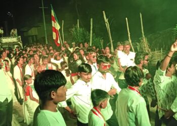 सुरगावात डॉक्टर बाबासाहेब आंबेडकर जयंतीनिमित्त अभिवादन