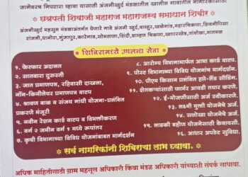 लोणार येथे ‘महाजस्व समाधान शिबिरा’त एका छताखाली विविध शासकीय सेवांचा लाभ