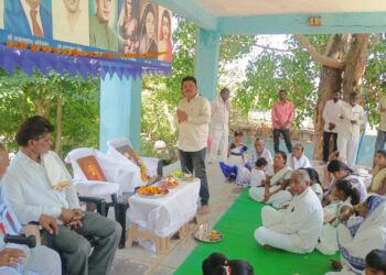 चुरमुरा येथे आंबेडकर जयंती उत्साहात साजरी