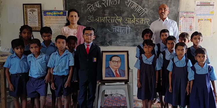 थेवापाणी जिल्हा परिषद शाळेतील पाड्यावर भीम गर्जना : अतिदुर्गम भागात डॉ. बाबासाहेब आंबेडकर जयंती उत्साहात साजरी…