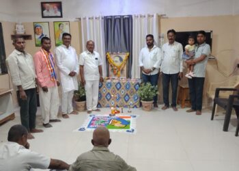 माहेर शांती निवास येथे डॉ. बाबासाहेब आंबेडकर जयंती उत्साहात साजरी; शीतपेय वाटपाचा सामाजिक उपक्रम