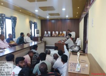 मुख्यमंत्री बळीराजा शेत पाणंद रस्ते बाबत आढावा बैठक.