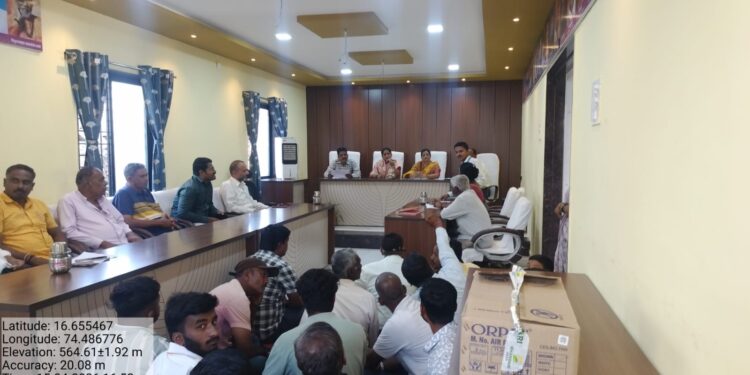 मुख्यमंत्री बळीराजा शेत पाणंद रस्ते बाबत आढावा बैठक.