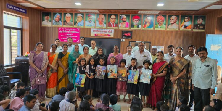 स्पर्धा परीक्षांमध्ये जिल्हा परिषद प्राथमिक शाळा बेल्हे नं. १ चे ‘दुहेरी’ यश