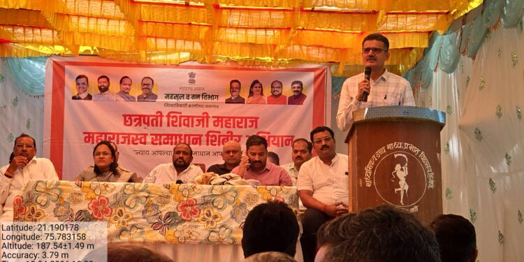 हिंगोणा येथे “महाराजस्व समाधान शिबीर” उत्साहात; शेकडो लाभार्थ्यांना थेट दिलासा