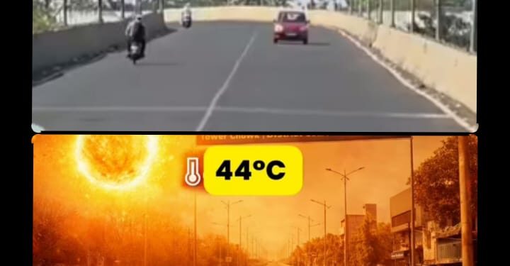 “सिमेंट रस्त्यांमुळे अकोल्यात उष्णतेचा उच्चांक?” – नागरिकांचा संताप, प्रशासनाला सवाल