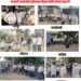 रस्त्यांच्या नूतनीकरणासाठी DYFI चे बेमुदत धरणे; तिसऱ्या दिवशीही आंदोलन सुरू