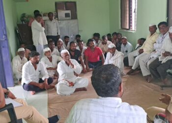 गाव शांततेसाठी सर्वांनी पुढाकार घ्यावा – वैराग पोलीस ठाण्याचे आवाहन