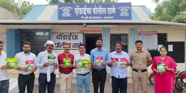 बाम्हणे येथे प्रतिबंधित HTBT कापूस बियाणे जप्त; १.४५ लाखांचा मुद्देमाल हस्तगत